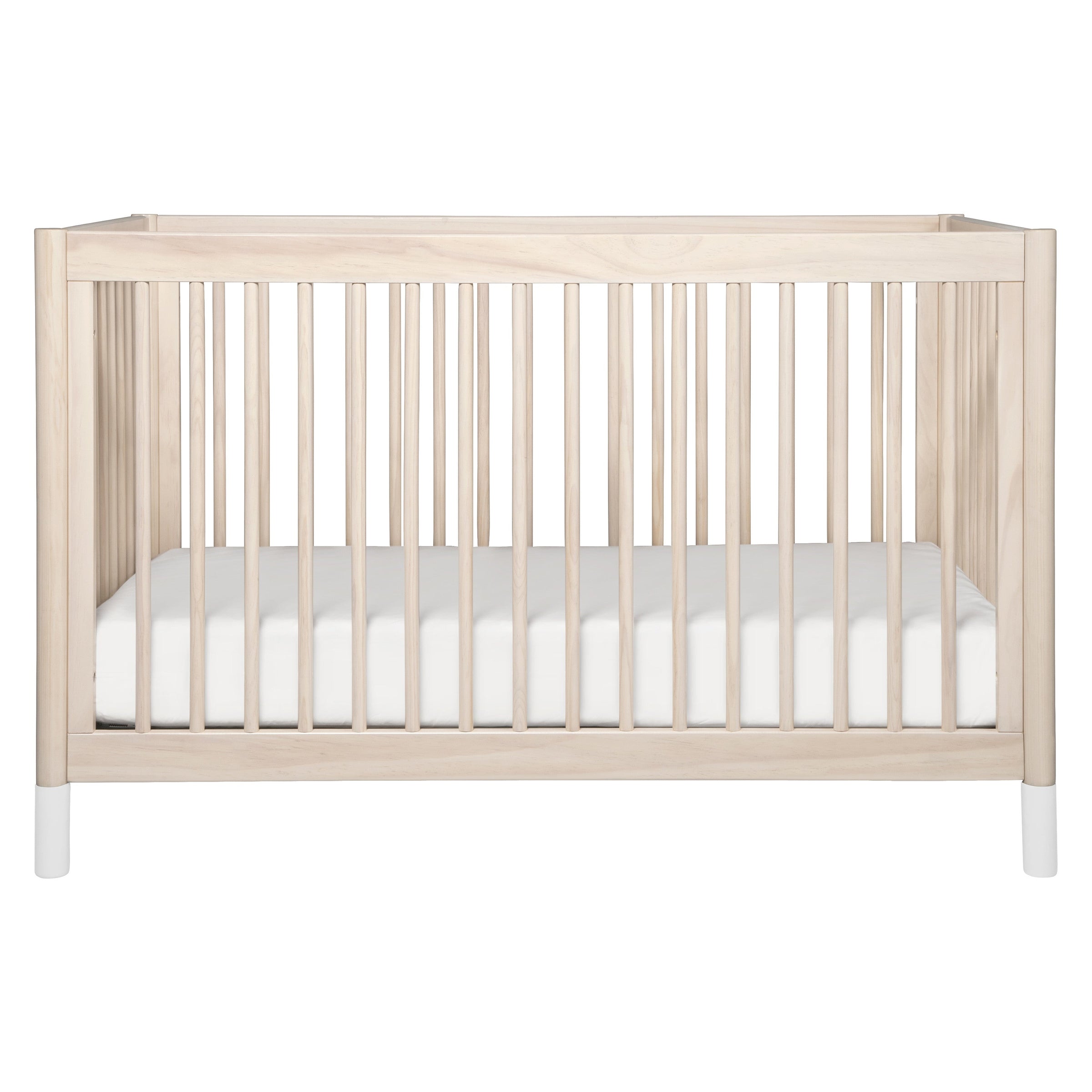 M12901NXW,Gelato 4-in-1 Convertible Crib w/Toddler Conversion Kit in Washed Natural  W Feet