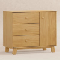 M32523HY,Hudson Modern 3-Drawer Dresser in Honey