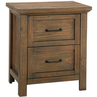 Yellowstone 2 Drawer Nightstand