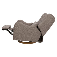 M34288ESWTB,Nate Berkus x Babyletto Westham Power Recliner in Performance Earth Slub Weave w/Toffee Base