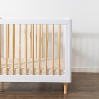 T27036,Beach Bum Muslin Mini Crib Sheet in GOTS Certified Organic Cotton