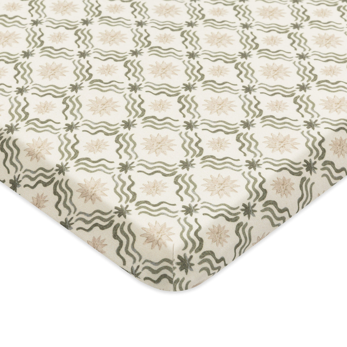T34333JSR,Nate Berkus x Babyletto All-Stages Midi Sheet in Juniper Star