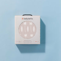 T27036,Beach Bum Muslin Mini Crib Sheet in GOTS Certified Organic Cotton