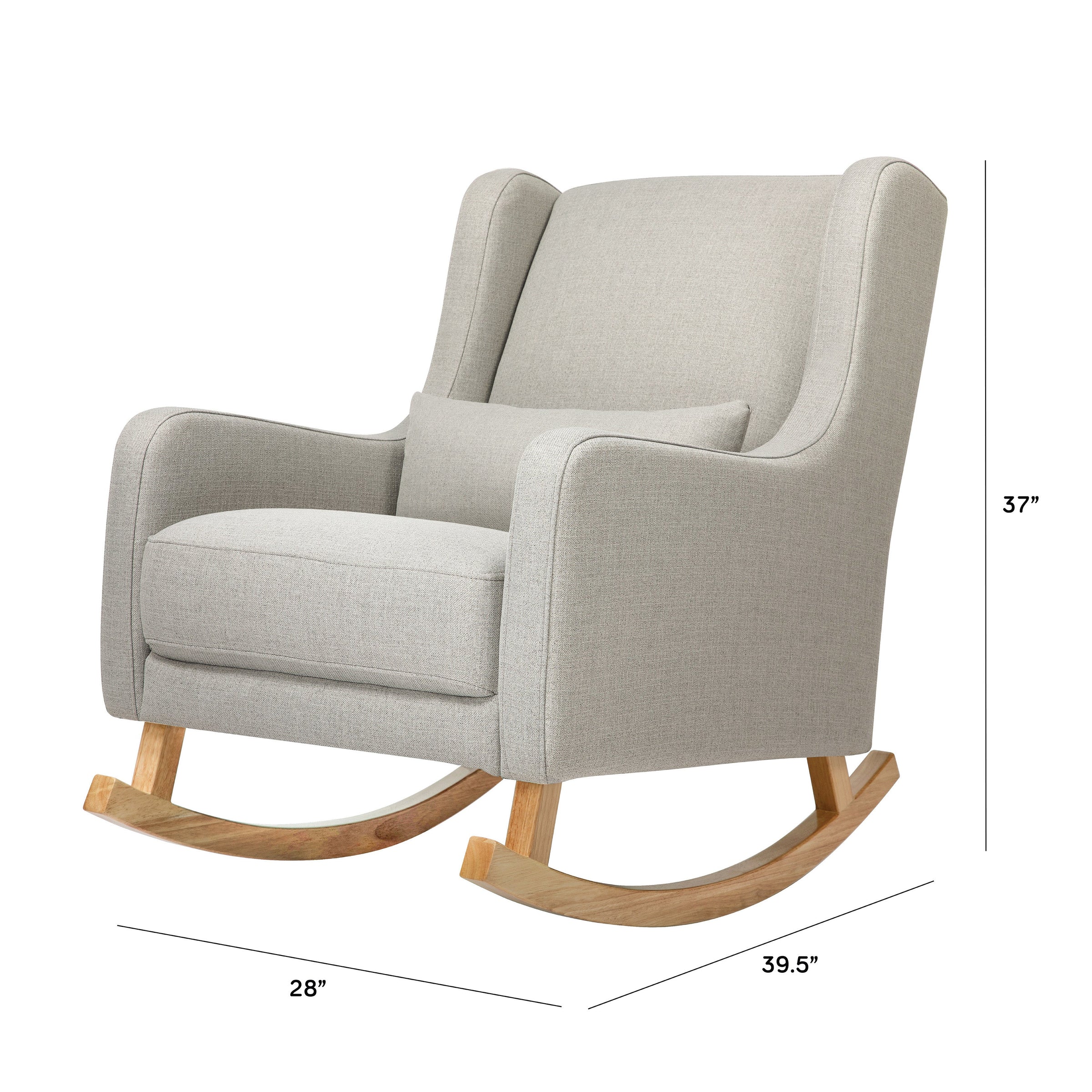 M20687PGETL,Kai Rocker in Performance Grey Eco-Twill w/Light Legs