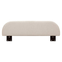 M32099PBEW,Upholstered Twin/Full Bed Guardrails in Performance Beach Eco-Weave