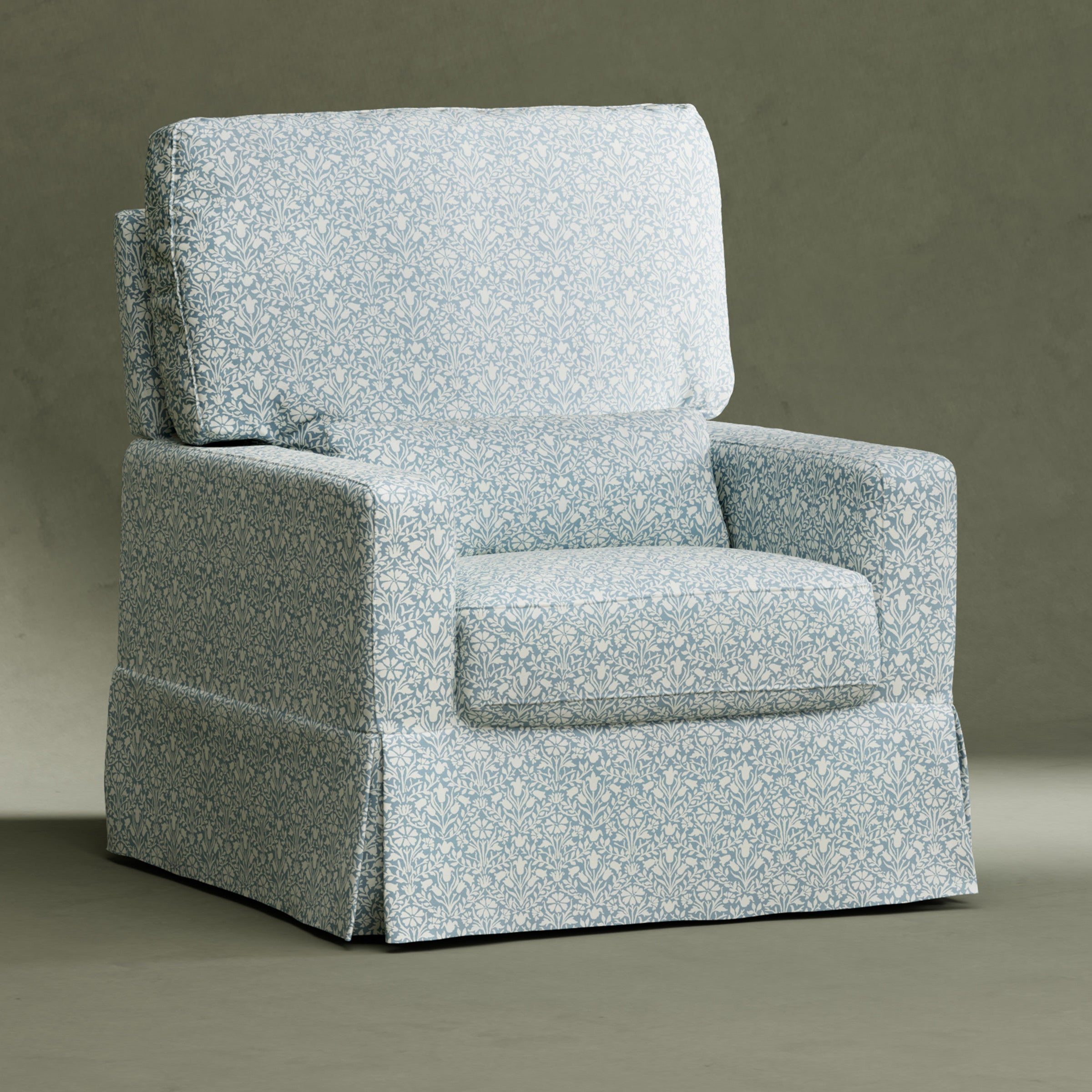 Namesake Crawford Pillowback Comfort Swivel Glider