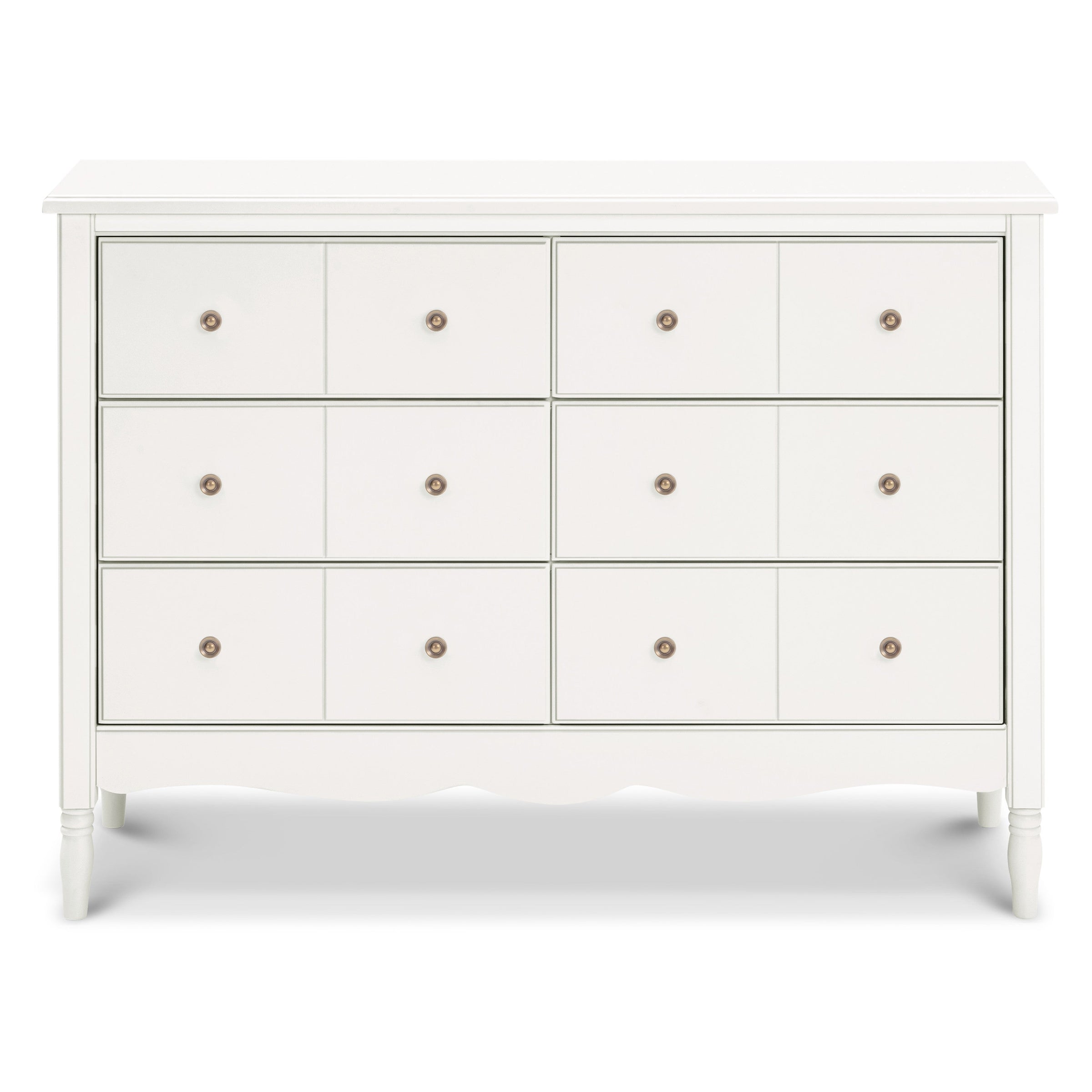 M7116RW,Liberty 6-Drawer Assembled Dresser in Warm White