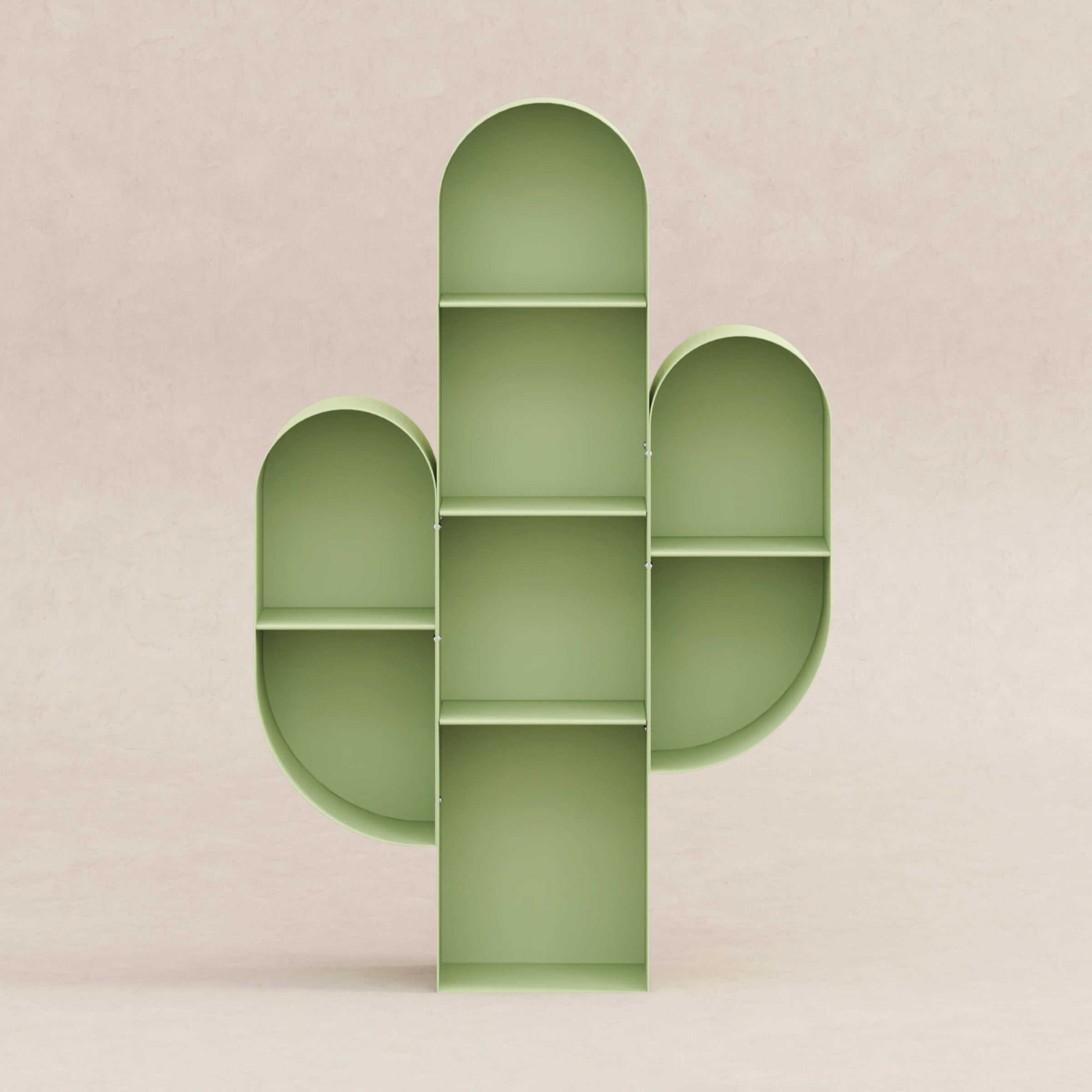 M20011SGR,Cactus Bookcase in Sage Green