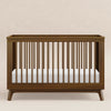 M5801NL,Scoot 3-in-1 Convertible Crib w/Toddler Bed Conversion Kit in Natural Walnut