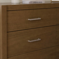 B26416LDF,Hemsted 6-Drawer Assembled Dresser in Walnut Driftwood