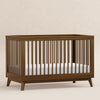 M5801NL,Scoot 3-in-1 Convertible Crib w/Toddler Bed Conversion Kit in Natural Walnut