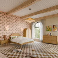 M25996HY,Bondi Full Bed in Honey