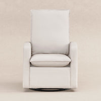 M20987PCMEW,Cali Pillowback Swivel Glider in Performance Cream Eco-Weave