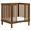 M29880NL,Pogo 8-in-1 Convertible Crib w/All-Stages Conversion Kits in Natural Walnut