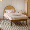 M25969HY,Bondi Twin Bed in Honey