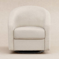 M5887WB,Madison Swivel Glider in Ivory Boucle