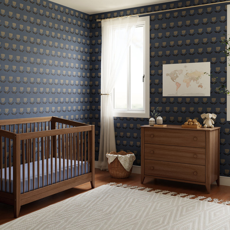 M10323NL,Sprout 3-Drawer Changer Dresser in Natural Walnut