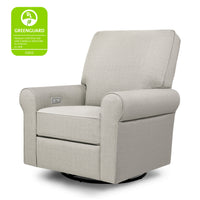 B17787PGET,Monroe Pillowback Power Recliner in Performance Grey Eco-Twill