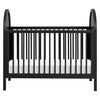 M25601BNC,Bondi Cane 3-in-1 Convertible Crib w/ Toddler Bed Kit in Black with Natural Cane