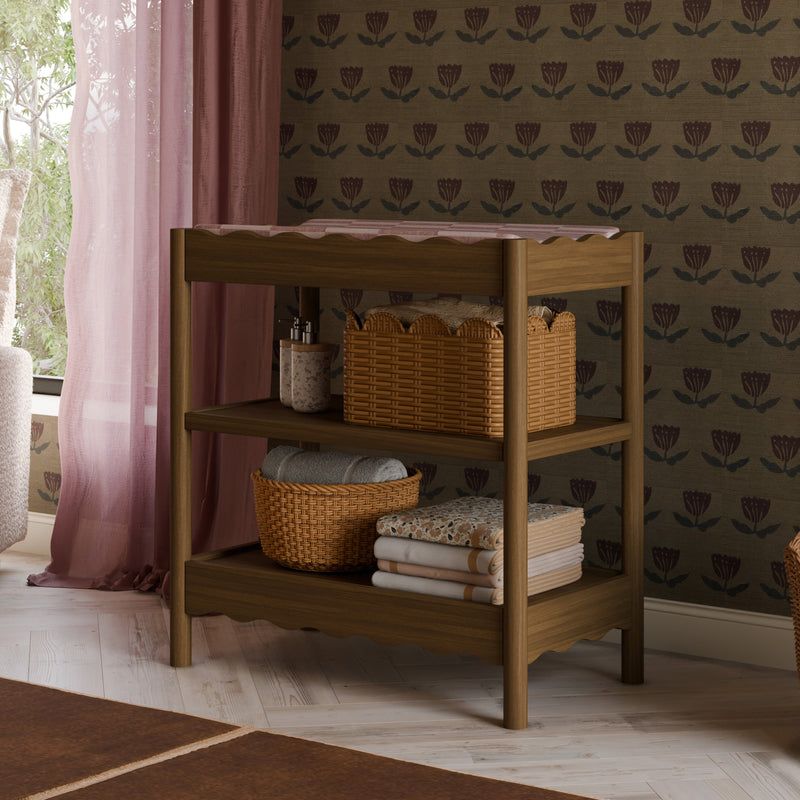 M27902NL,Swell Changing Table in Natural Walnut