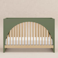 M30201OLSH,Moab 3-in-1 Convertible Crib in Olive/Ash