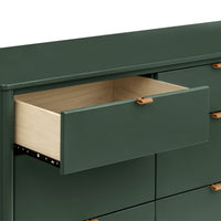 M25616FRGR,Bondi 6-Drawer Assembled Dresser in Forest Green