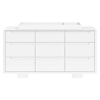 M23428W,Yuzu 9-Drawer Dresser  Assembled in White