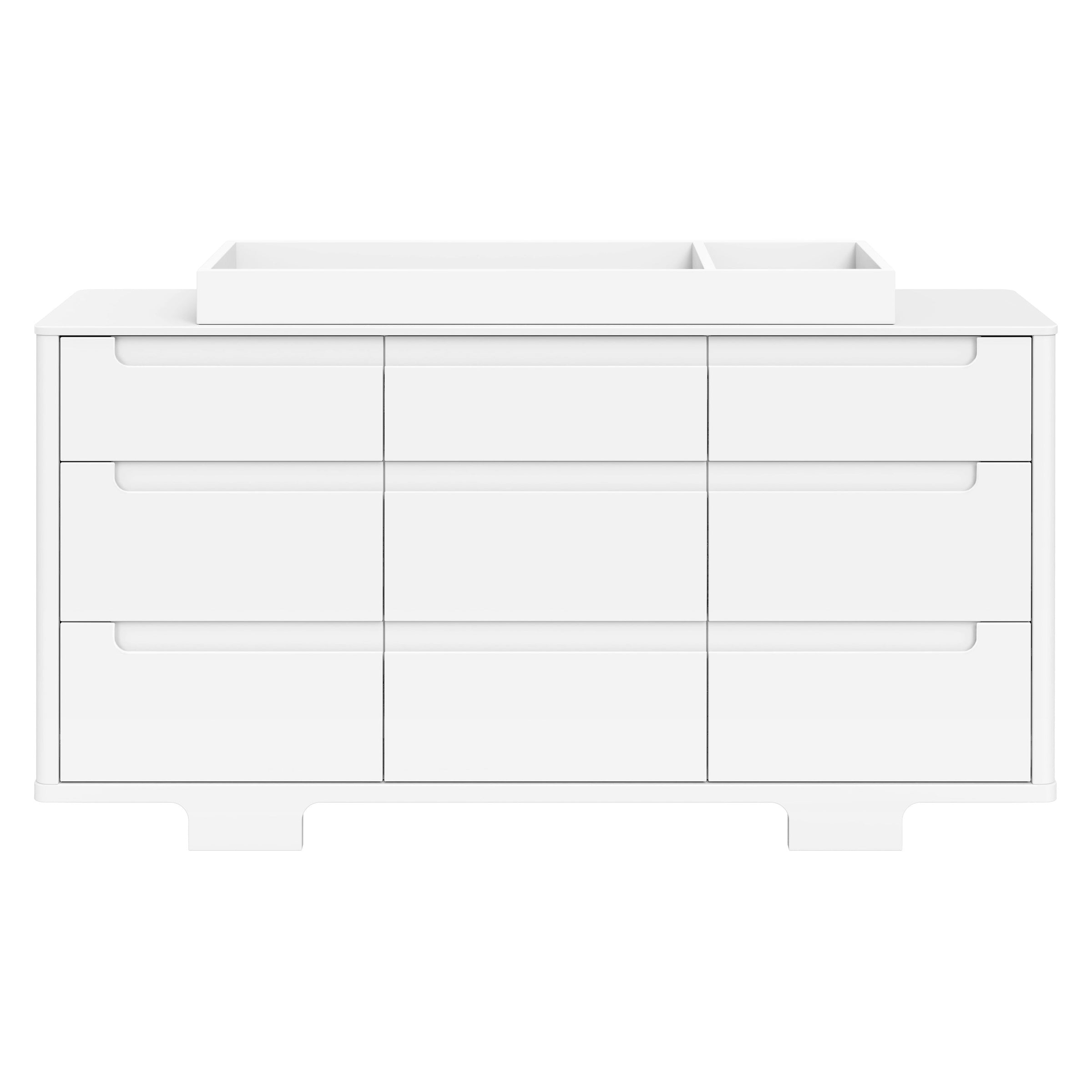 M23428W,Yuzu 9-Drawer Dresser  Assembled in White