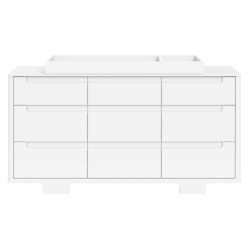 M23428W,Yuzu 9-Drawer Dresser  Assembled in White