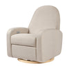 M23188PBEWLB,Nami Glider Recliner w/ Electronic Control and USB in Performance Beach Eco-Weave w/ Light Wood Base