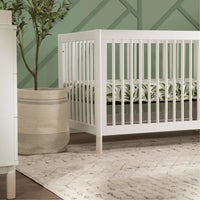 M12901WNX,Gelato 4-in-1 Convertible Crib w/Toddler Conversion Kit in White  NX Feet
