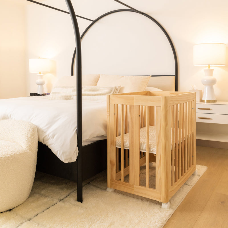 M23401N,Yuzu 8-in-1 Convertible Crib w/All-Stages Conversion Kits in Natural