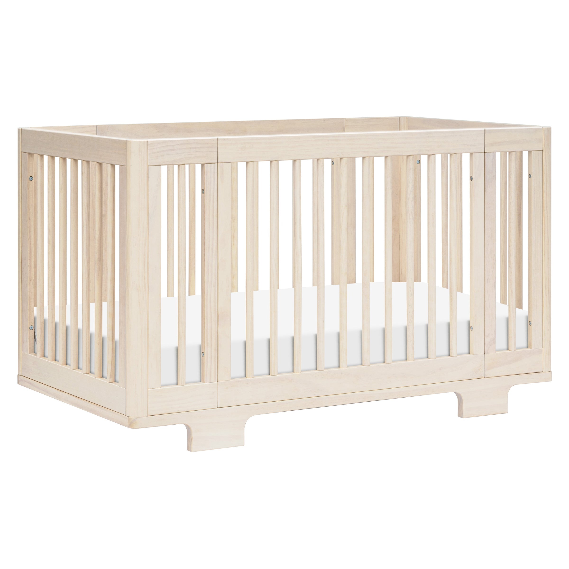 M23401NX,Yuzu 8-in-1 Convertible Crib w/All-Stages Conversion Kits in Washed Natural