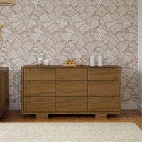 M23428NL,Yuzu 9-Drawer Dresser  Assembled in Natural Walnut