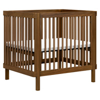 M29880NL,Pogo 8-in-1 Convertible Crib w/All-Stages Conversion Kits in Natural Walnut