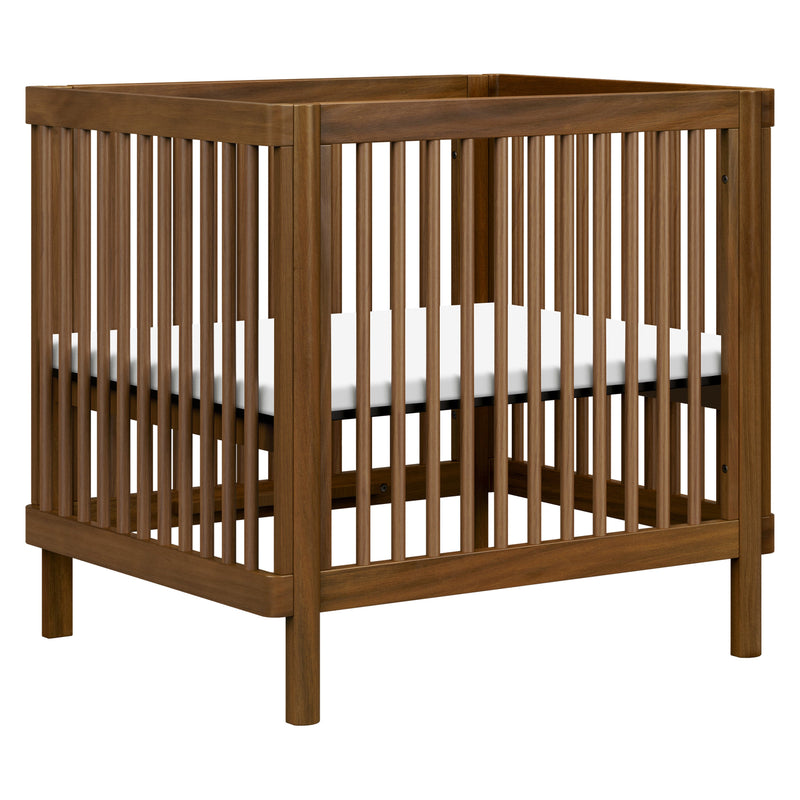 M29880NL,Pogo 8-in-1 Convertible Crib w/All-Stages Conversion Kits in Natural Walnut