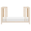M30880NX,Rolli 9-in-1 Convertible All-Stages?? Crib w/ Bassinet & Toddler Bed Kits in Washed Natural