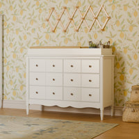M7116RW,Liberty 6-Drawer Assembled Dresser in Warm White
