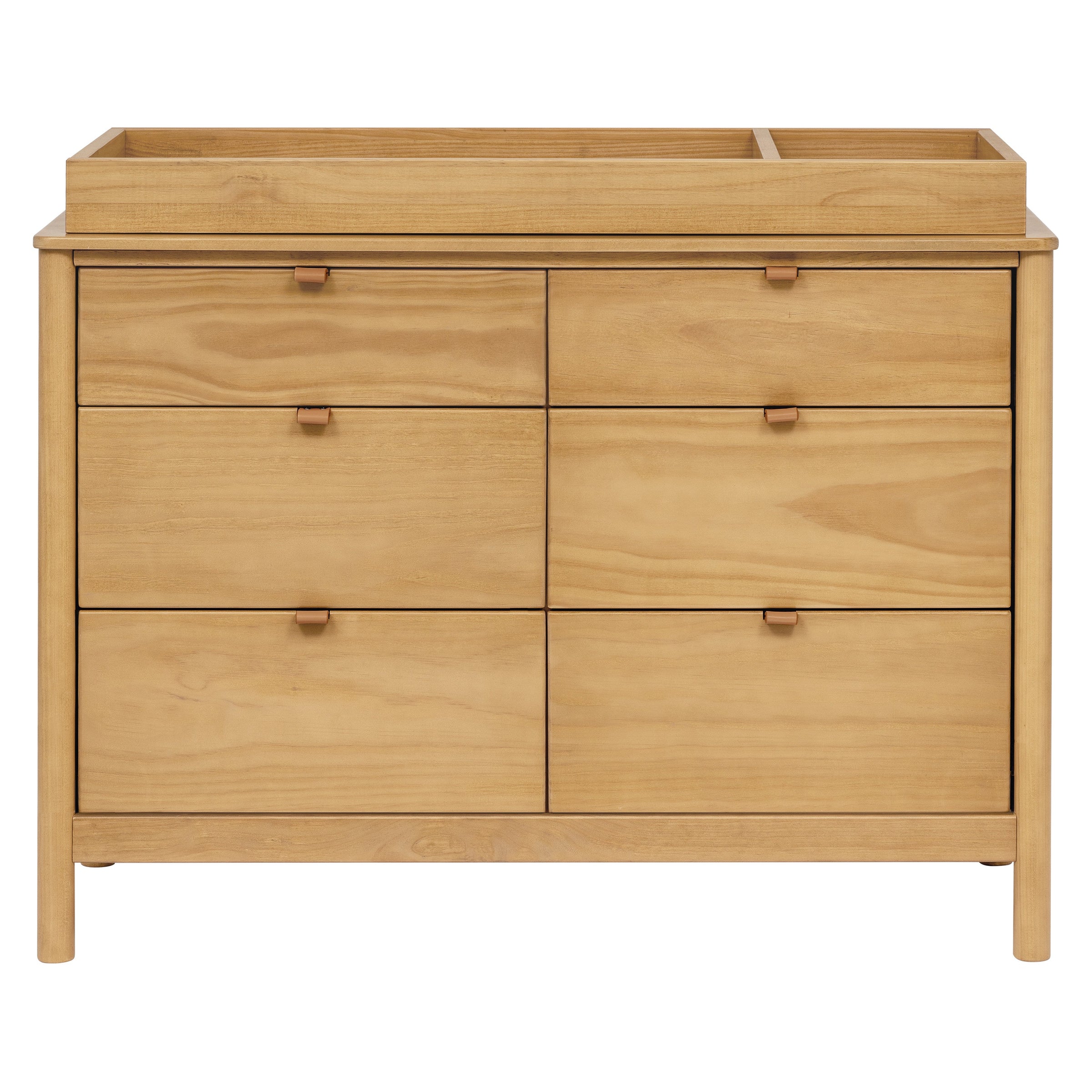 M25616HY,Bondi 6-Drawer Assembled Dresser in Honey