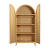 M25929HY,Bondi Cane Armoire  Assembled in Honey
