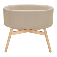 M26834GMLB,babyletto x GATHRE Capsule Bassinet in Millet