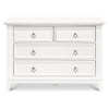 M10716RW,Emma Regency 4-Drawer Dresser in Warm White