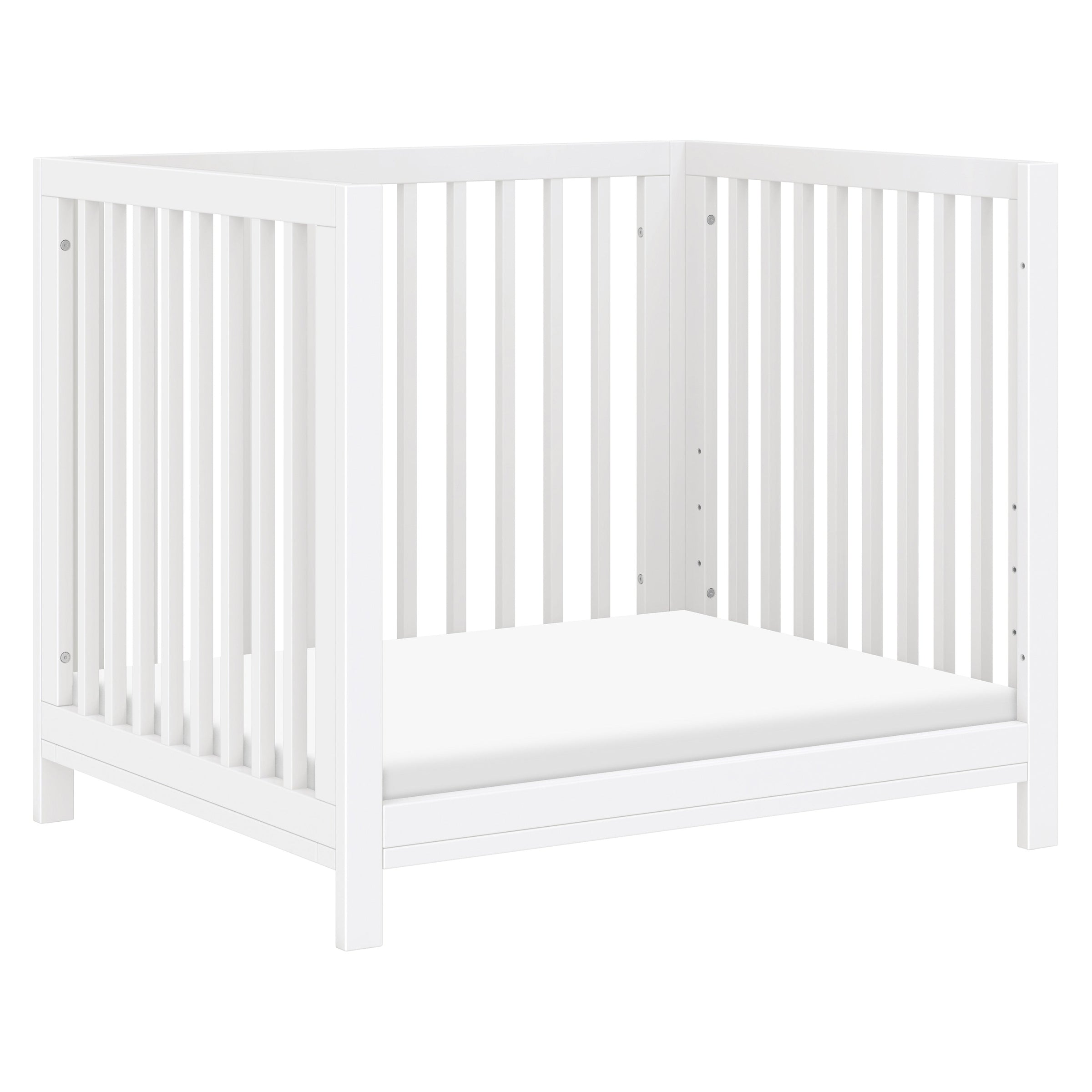 M30880W,Rolli 9-in-1 Convertible All-Stages?? Crib w/ Bassinet & Toddler Bed Kits in White
