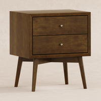 M15960NL,Palma Nightstand  Assembled in Natural Walnut
