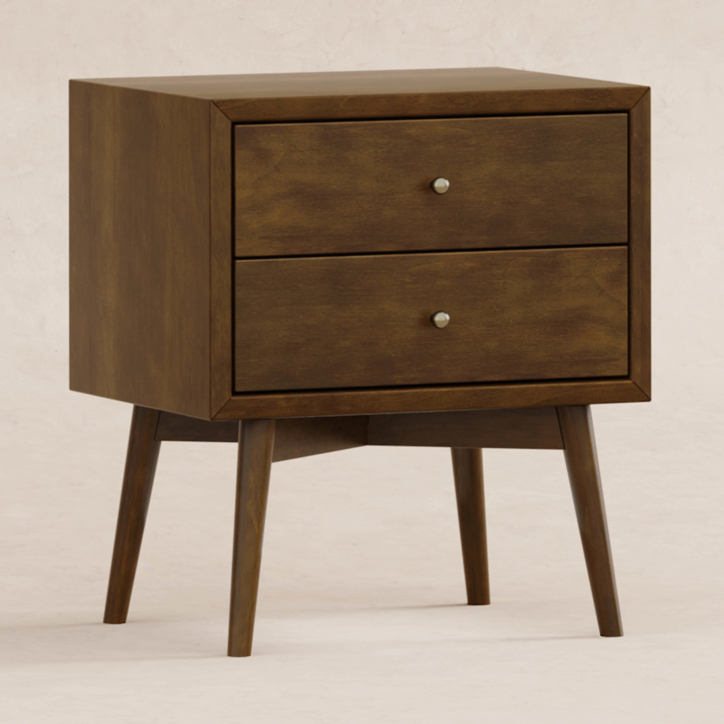 M15960NL,Palma Nightstand  Assembled in Natural Walnut