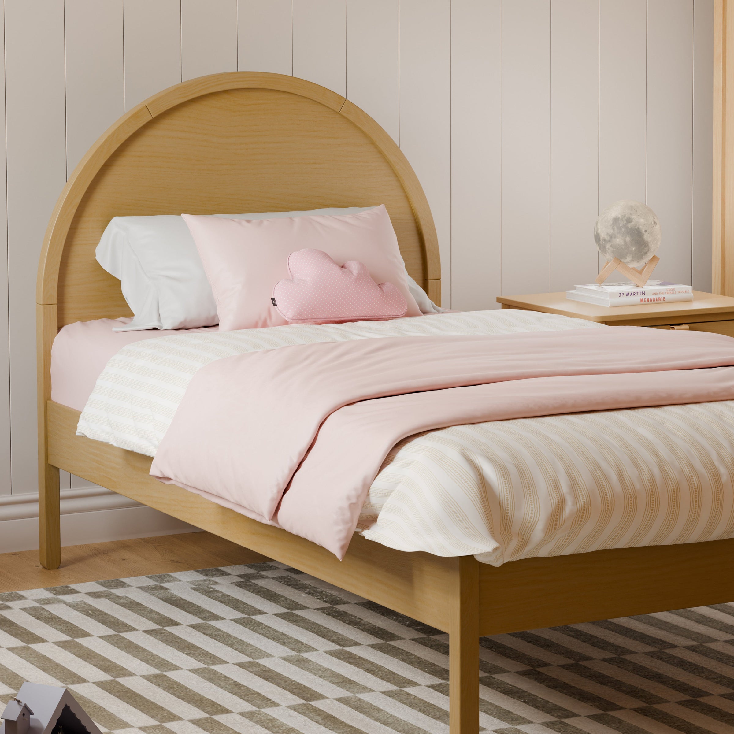 M25969HY,Bondi Twin Bed in Honey
