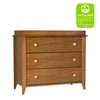 M10323CTN,Sprout 3-Drawer Changer Dresser in Chestnut and Natural Finish