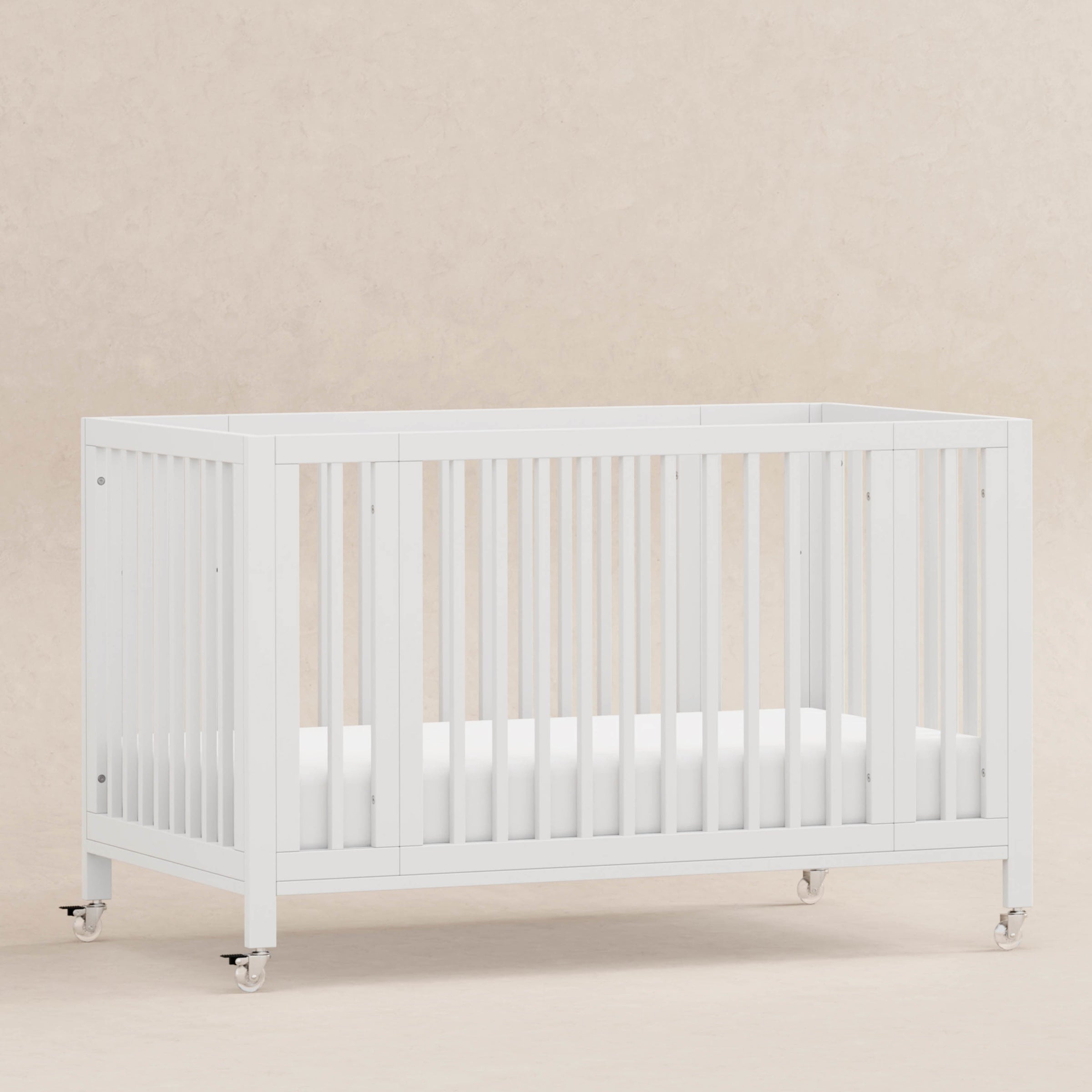 M30880W,Rolli 9-in-1 Convertible All-Stages?? Crib w/ Bassinet & Toddler Bed Kits in White