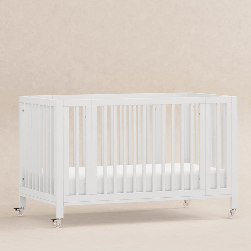 M30880W,Rolli 9-in-1 Convertible All-Stages?? Crib w/ Bassinet & Toddler Bed Kits in White