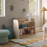 M32211NX,Melo Montessori-Inspired Bookcase in Washed Natural